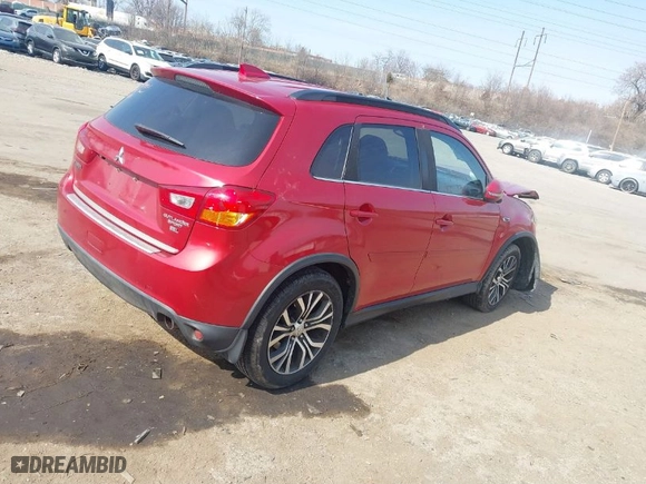 2017 Mitsubishi Outlander Sport SEL 2.4 with VIN JA4AR4AWXHZ017846, listed as a IAAI auction lot 41785672 with 149,558 mi miles. Bid and sale history available at carsss.com. Image 4.