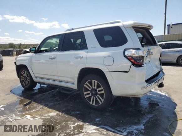 2021 Toyota 4Runner Limited with VIN JTEKU5JR7M5875457, listed as a Copart auction lot 52090465 with 142,805 mi miles and Non repairable. Bid and sale history available at DreamBid. Image 2.