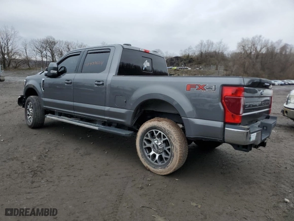 2022 Ford Super Duty F-350 SRW XL with VIN 1FT8W3B69NEG20781, listed as a Copart auction lot 47973624 with 0 mi miles and Salvage Title. Bid and sale history available at carsss.com. Image 2.
