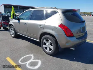 2003 Nissan Murano SL with VIN JN8AZ08T33W110622, listed as a IAAI auction lot 41846987 with 143,167 mi miles. Bid and sale history available at carsss.com. Image 3.