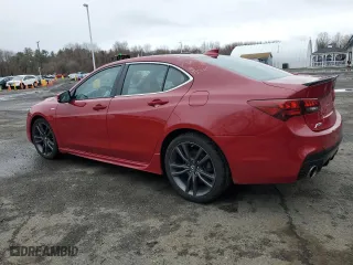 2018 Acura TLX w/A-SPEC Pkg with VIN 19UUB2F64JA012068, listed as a Copart auction lot 49648905 with 49,293 mi miles and Salvage Title. Bid and sale history available at carsss.com. Image 2.