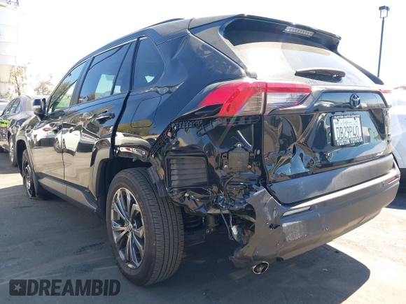 2024 Toyota RAV4 Hybrid XLE Premium with VIN JTMB6RFV0RD126685, listed as a IAAI auction lot 41870692 with 21,637 mi miles. Bid and sale history available at carsss.com. Image 6.