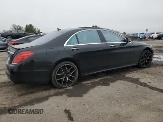 2014 Mercedes-Benz S S 550 with VIN WDDUG8CBXEA057824, listed as a Copart auction lot 44979535 with Not Provided miles and Salvage Title. Bid and sale history available at carsss.com. Image 3.