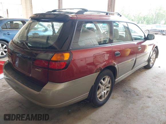 2003 Subaru Legacy Outback with VIN 4S3BH675237634248, listed as a IAAI auction lot 42533423 with 266,258 mi miles and . Bid and sale history available at DreamBid. Image 4.