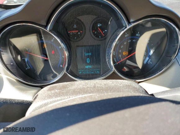 2012 Chevrolet Cruze LTZ with VIN 1G1PH5SC2C7364565, listed as a Copart auction lot 49767895 with 127,513 mi miles and Salvage Title. Bid and sale history available at carsss.com. Image 9.