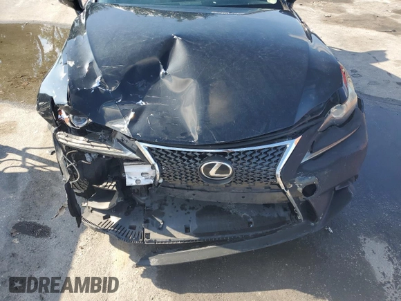 2014 Lexus IS 250 with VIN JTHBF1D22E5029775, listed as a Copart auction lot 56781875 with 127,395 mi miles and Salvage title. Bid and sale history available at DreamBid. Image 11.