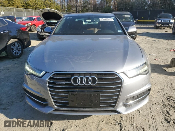 2016 Audi A6 3.0T Premium Plus with VIN WAUFGAFC7GN018017, listed as a Copart auction lot 39428863 with 78,284 mi miles. Bid and sale history available at carsss.com. Image 5.