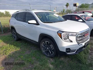 2024 GMC Terrain SLT with VIN 3GKALVEG1RL236918, listed as a IAAI auction lot 41961908 with Not provided miles and . Bid and sale history available at DreamBid. Image 1.