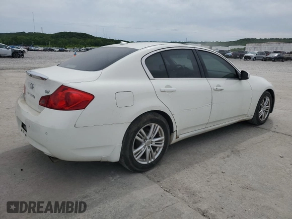 2011 Infiniti G37 Journey with VIN JN1CV6AP8BM304785, listed as a Copart auction lot 55958335 with 194,311 mi miles and Clean Title. Bid and sale history available at DreamBid. Image 3.
