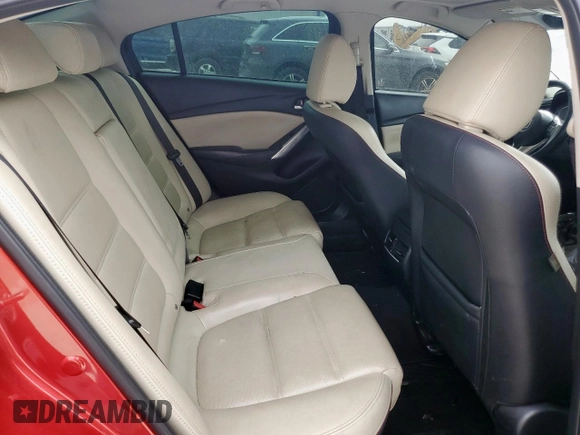 2015 Mazda 6 i Grand Touring with VIN JM1GJ1W64F1168708, listed as a Copart auction lot 50550285 with 121,206 mi miles and Salvage Title. Bid and sale history available at DreamBid. Image 10.
