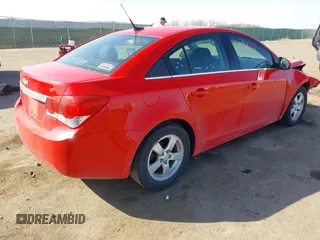 2014 Chevrolet Cruze 1LT with VIN 1G1PC5SB8E7383467, listed as a IAAI auction lot 41798352 with 52,352 mi miles and . Bid and sale history available at DreamBid. Image 4.