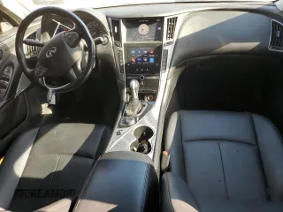 2015 Infiniti Q50 Premium with VIN JN1BV7AP8FM336966, listed as a Copart auction lot 50609175 with 100,564 mi miles and Salvage Title. Bid and sale history available at carsss.com. Image 8.