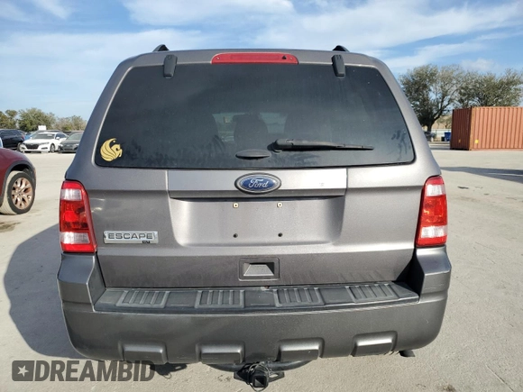 2012 Ford Escape XLT with VIN 1FMCU0D77CKB94023, listed as a Copart auction lot 54417045 with 150,933 mi miles and Salvage title. Bid and sale history available at DreamBid. Image 6.