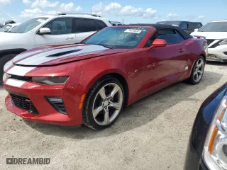 2017 Chevrolet Camaro 2SS with VIN 1G1FH3D75H0129206, listed as a Copart auction lot 74673634 with 0 mi miles and Non Repairable. Bid and sale history available at carsss.com. Image 1.