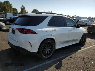 2023 Mercedes-Benz GLE 53 AMG with VIN 4JGFB6BBXPA855245, listed as a Copart auction lot 73234834 with 13,977 mi miles and Salvage title. Bid and sale history available at DreamBid. Image 3.