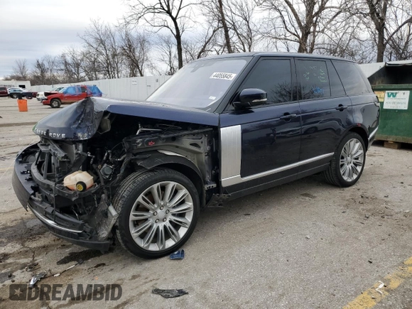 2019 Land Rover Range Rover HSE с VIN SALGS2SV2KA521580, выставлен на аукционе Copart как лот 44055845 с пробегом 51 534 миль миль и Списание • Salvage title. История ставок и продаж доступна на DreamBid. Изображение 1.