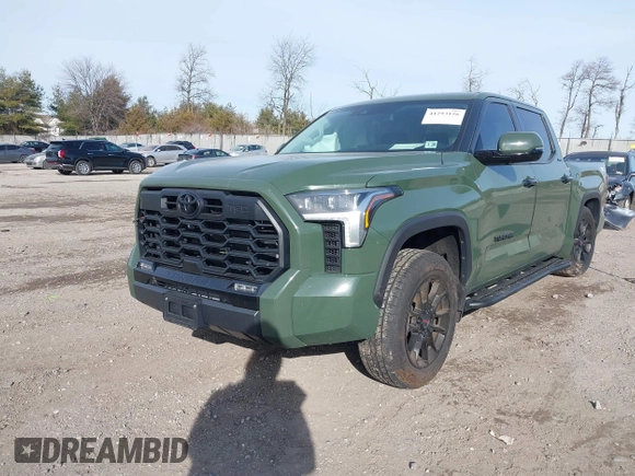 2023 Toyota Tundra Limited with VIN 5TFJA5DBXPX081603, listed as a IAAI auction lot 41293156 with 15,155 mi miles and . Bid and sale history available at DreamBid. Image 17.