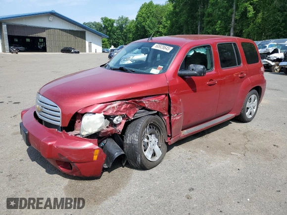 2010 Chevrolet HHR LS z VIN 3GNBAADBXAS559953, wystawiony jako Copart lot #60928645 z przebiegiem 113 523 mil mil oraz Szkoda całkowita • Salvage title. Historia ofert i sprzedaży dostępna na DreamBid. Obrazek 1.