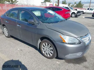 2015 Nissan Sentra SV with VIN 3N1AB7AP1FY267085, listed as a IAAI auction lot 41855654 with 150,720 mi miles. Bid and sale history available at carsss.com. Image 1.
