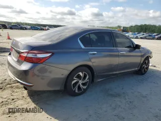 2016 Honda Accord Sedan LX with VIN 1HGCR2F33GA006039, listed as a Copart auction lot 52816994 with 177,019 mi miles and Salvage Title. Bid and sale history available at carsss.com. Image 3.