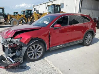 2022 Mazda CX-9 Grand Touring with VIN JM3TCBDY9N0609991, listed as a Copart auction lot 62132985 with 34,603 mi miles and Salvage title. Bid and sale history available at DreamBid. Image 1.