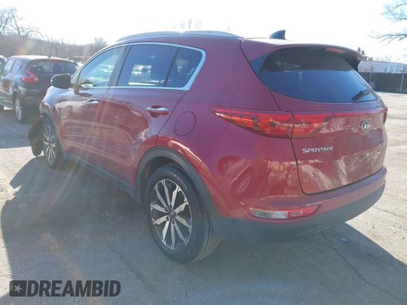 2017 Kia Sportage EX with VIN KNDPN3AC2H7238929, listed as a IAAI auction lot 41343997 with 146,334 mi miles. Bid and sale history available at carsss.com. Image 3.