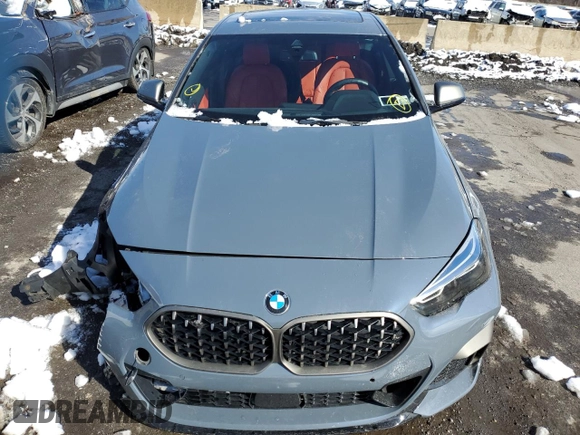 2021 BMW 2 Series M235i xDrive with VIN WBA13AL08M7H39806, listed as a Copart auction lot 44625043 with 23,037 mi miles. Bid and sale history available at carsss.com. Image 5.