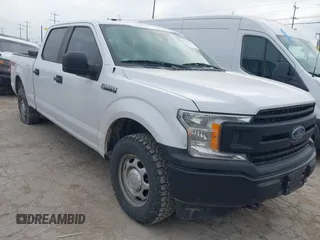 2018 Ford F-150 XL with VIN 1FTFW1E54JKE94386, listed as a IAAI auction lot 42135217 with 198,458 mi miles. Bid and sale history available at carsss.com. Image 1.