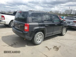 2015 Jeep Patriot Sport with VIN 1C4NJPBA2FD328846, listed as a Copart auction lot 51698285 with 146,674 mi miles and Salvage Title. Bid and sale history available at carsss.com. Image 3.