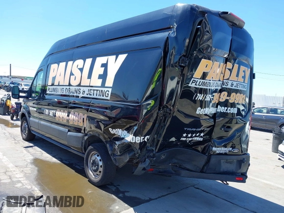 2019 Ford Transit z VIN 1FTBW3XM5KKA49493, wystawiony jako IAAI lot #42608570 z przebiegiem 40 120 mil mil oraz . Historia ofert i sprzedaży dostępna na DreamBid. Obrazek 3.