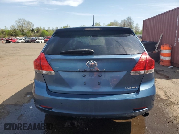 2012 Toyota Venza LE with VIN 4T3BA3BB3CU031572, listed as a Copart auction lot 54850735 with 254,141 mi miles and Salvage title. Bid and sale history available at DreamBid. Image 6.