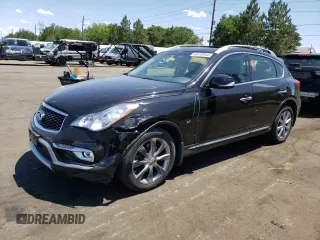 2017 Infiniti QX50 with VIN JN1BJ0RR3HM416543, listed as a Copart auction lot 59578944 with 68,509 mi miles and Non Repairable. Bid and sale history available at carsss.com. Image 1.