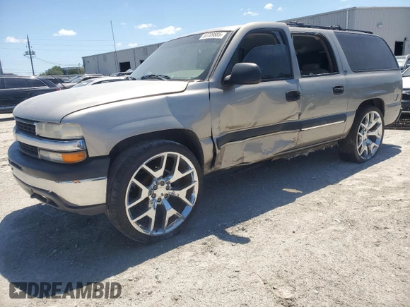 2002 Chevrolet Suburban LS with VIN 1GNFK16Z72J122522, listed as a Copart auction lot 53709885 with 347,426 mi miles and Salvage Title. Bid and sale history available at carsss.com. Image 1.