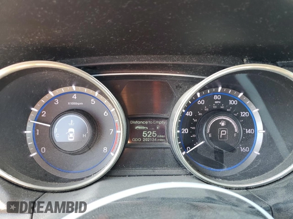 2011 Hyundai Sonata GLS with VIN 5NPEB4AC4BH293732, listed as a Copart auction lot 55535925 with 202,134 mi miles and Clean Title. Bid and sale history available at DreamBid. Image 9.