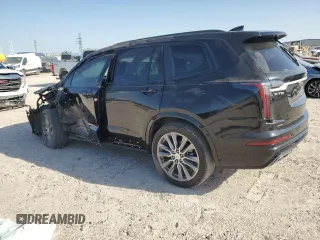 2020 Cadillac XT6 AWD Sport with VIN 1GYKPHRS2LZ172371, listed as a Copart auction lot 50211705 with 59,704 mi miles and Salvage Title. Bid and sale history available at carsss.com. Image 2.