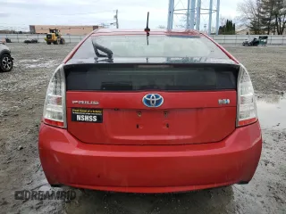 2010 Toyota Prius II with VIN JTDKN3DU4A5156684, listed as a Copart auction lot 51925955 with Not Provided miles and Salvage Title. Bid and sale history available at carsss.com. Image 6.