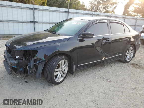 2017 Volkswagen Jetta SEL with VIN 3VWL17AJ1HM211868, listed as a Copart auction lot 62351565 with 188,556 mi miles and Salvage title. Bid and sale history available at DreamBid. Image 1.