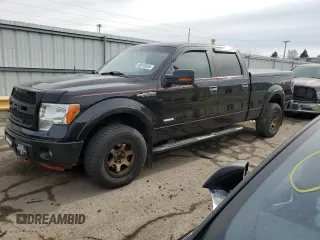 2013 Ford F-150 XL with VIN 1FTFW1ETXDFA69508, listed as a Copart auction lot 45910355 with 172,687 mi miles and Salvage title. Bid and sale history available at DreamBid. Image 1.
