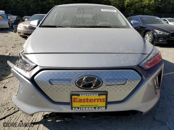 2020 Hyundai Ioniq Electric SE with VIN KMHC75LJ5LU074033, listed as a Copart auction lot 75333764 with 29,395 mi miles and Salvage Title. Bid and sale history available at carsss.com. Image 5.