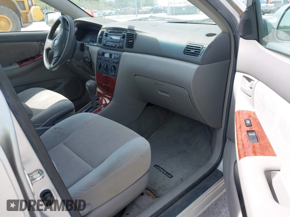 2008 Toyota Corolla CE with VIN 1NXBR32E48Z050442, listed as a IAAI auction lot 42113273 with 243,528 mi miles and . Bid and sale history available at DreamBid. Image 5.