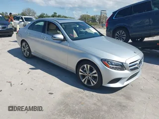 2020 Mercedes-Benz C 300 with VIN W1KWF8DB4LR598862, listed as a IAAI auction lot 41693955 with 19,238 mi miles and . Bid and sale history available at carsss.com. Image 1.