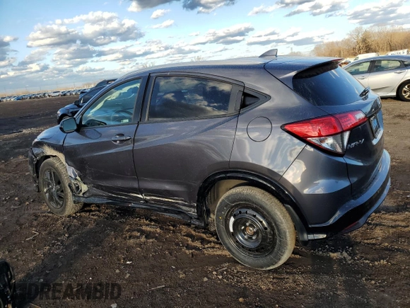 2022 Honda HR-V Sport with VIN 3CZRU6H11NM710518, listed as a Copart auction lot 46540295 with 13,312 mi miles and Salvage Title. Bid and sale history available at carsss.com. Image 2.