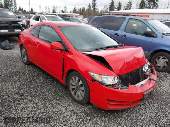 2009 Honda Civic Cpe EX with VIN 2HGFG12869H538405, listed as a IAAI auction lot 41603096 with 131,087 mi miles. Bid and sale history available at carsss.com. Image 1.