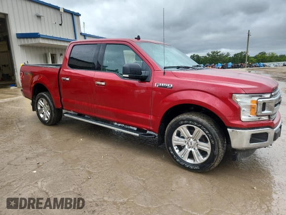 2020 Ford F-150 XL with VIN 1FTEW1E58LFB80912, listed as a Copart auction lot 65170605 with 75,815 mi miles and Salvage title. Bid and sale history available at DreamBid. Image 4.