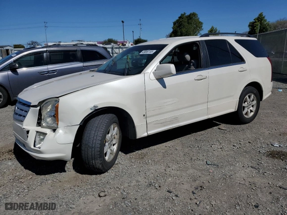 2006 Cadillac SRX with VIN 1GYEE637660147106, listed as a Copart auction lot 49850155 with 156,309 mi miles and Salvage Title. Bid and sale history available at carsss.com. Image 1.
