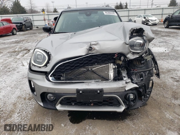 2024 MINI Countryman Cooper S with VIN WMZ83BR01R3S11454, listed as a Copart auction lot 46306335 with 14,667 mi miles and Salvage Title. Bid and sale history available at carsss.com. Image 5.
