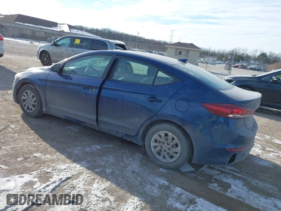 2017 Hyundai Elantra SE z VIN 5NPD74LF8HH187040, wystawiony jako IAAI lot #41350743 z przebiegiem 78 119 mil mil oraz . Historia ofert i sprzedaży dostępna na DreamBid. Obrazek 3.