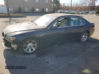 2007 BMW 7 Series 750i with VIN WBAHL83507DT11072, listed as a Copart auction lot 79532914 with 113,849 mi miles and Clean Title. Bid and sale history available at DreamBid. Image 1.