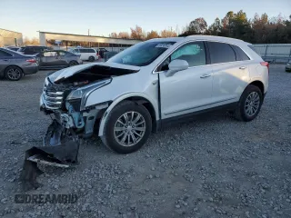 2017 Cadillac XT5 Luxury FWD with VIN 1GYKNBRS0HZ196145, listed as a Copart auction lot 83430344 with 143,012 mi miles and Salvage title. Bid and sale history available at DreamBid. Image 1.