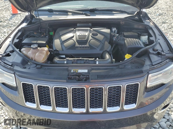 2015 Jeep Grand Cherokee Overland with VIN 1C4RJFCMXFC237723, listed as a Copart auction lot 50318145 with 103,741 mi miles and Salvage title. Bid and sale history available at DreamBid. Image 12.